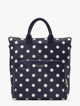 Kate Spade | Rich Navy Multi The Little Better Sam Sunshine Dot Convertible Backpack