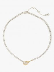 Kate Spade | Cream Multi Queen Of The Court Tennis Necklace