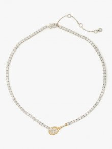 Kate Spade | Cream Multi Queen Of The Court Tennis Necklace