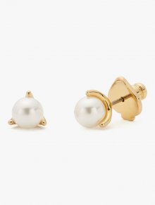 Kate Spade | Cream/Gold Mini Trio Prong Studs