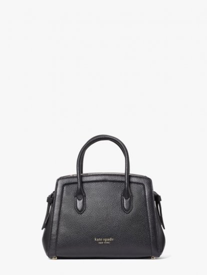 Kate Spade | Black Knott Mini Satchel - Click Image to Close