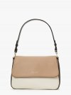 Kate Spade | Parchment Multi Hudson Colorblocked Medium Convertible Shoulder Bag