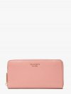 Kate Spade | Serene Pink Spencer Zip-Around Continental Wallet