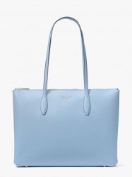 Kate Spade | Celeste Blue All Day Large Zip-Top Tote