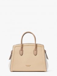 Kate Spade | Duck Green Multi Knott Colorblocked Medium Satchel