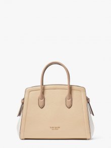 Kate Spade | Duck Green Multi Knott Colorblocked Medium Satchel