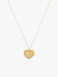 Kate Spade | Clear/Gold. At Heart Miss To Mrs Pendant