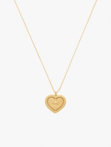 Kate Spade | Clear/Gold. At Heart Miss To Mrs Pendant