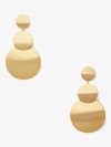 Kate Spade | Gold. Liana Stacked Disc Earrings