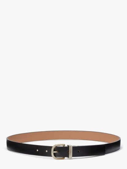 Kate Spade | Bungalow - Black/Gold 200 Reversible 25Mm Belt - Click Image to Close