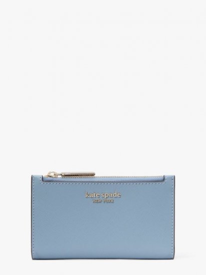 Kate Spade | Morning Sky Spencer Small Slim Bifold Wallet - Click Image to Close