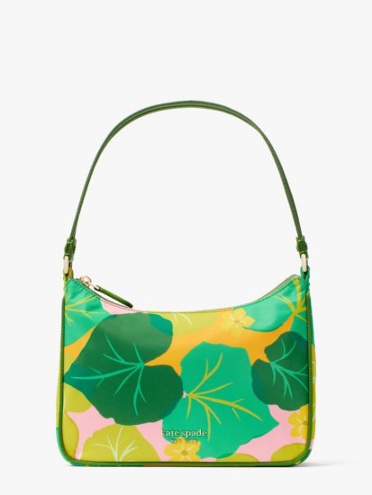 Kate Spade | Multi The Little Better Sam Cucumber Floral Small Shoulder Bag - Click Image to Close