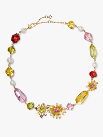 Kate Spade | Multi Rooftop Garden Beaded Necklace - Click Image to Close