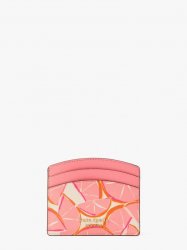 Kate Spade | Pink Multi. Spencer Grapefruit Cardholder