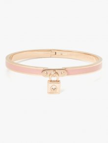 Kate Spade | Blush. Lock And Spade Charm Bangle