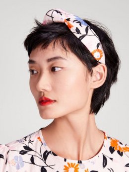 Kate Spade | 681 Pearl Blush (February) Floral Garden Headband