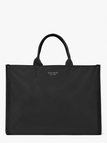 Kate Spade | Black The Little Better Sam Nylon Large Tote