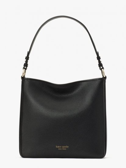 Kate Spade | Black Hudson Large Hobo Bag - Click Image to Close