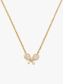 Kate Spade | Cream Multi Queen Of The Court Tennis Mini Pendant