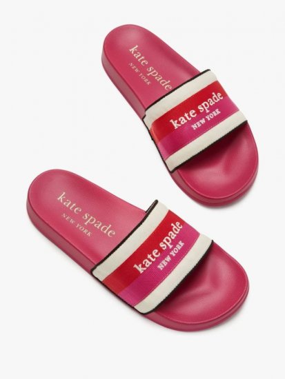 Kate Spade | Blzr Blu/Blu Glow Buttercup Slide Sandals - Click Image to Close