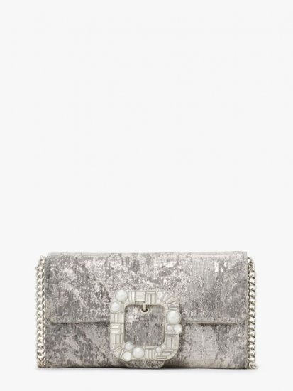 Kate Spade | Pale Gold Multi Bridal Buckle Lurex Crossbody - Click Image to Close