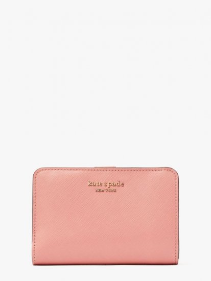 Kate Spade | Serene Pink Spencer Compact Wallet - Click Image to Close