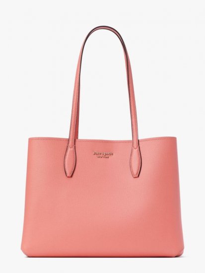 Kate Spade | Garden Rose All Day Grapefruit Pop Large Tote - Click Image to Close