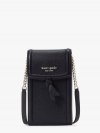 Kate Spade | Black Knott North South Phone Crossbody