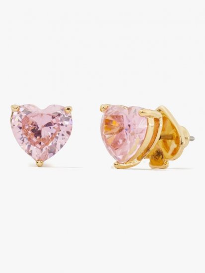 Kate Spade | Pink. My Love Heart Studs - Click Image to Close