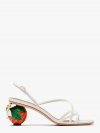Kate Spade | Optic White Multi Valencia Blossom Sandals