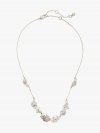Kate Spade | White Multi Bouquet Toss Necklace
