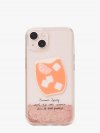 Kate Spade | Peach Multi. Campari Liquid Glitter Iphone 13 Case