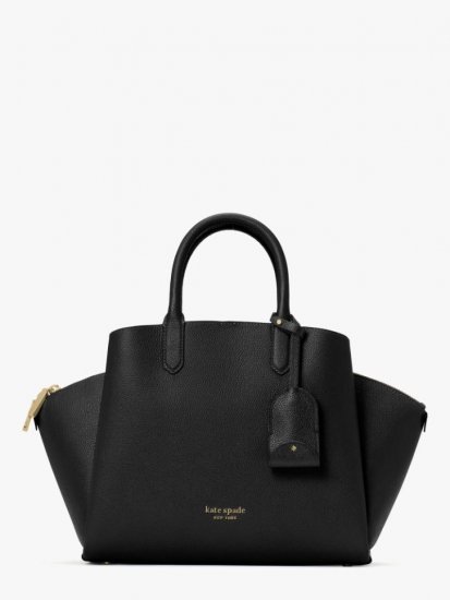 Kate Spade | Black Avenue Medium Satchel - Click Image to Close