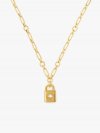 Kate Spade | Gold. Lock And Spade Pendant
