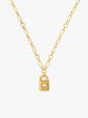 Kate Spade | Gold. Lock And Spade Pendant