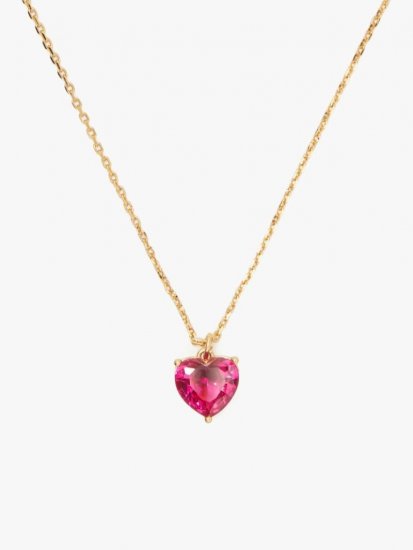 Kate Spade | Ruby. My Love July Heart Pendant - Click Image to Close