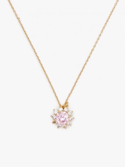 Kate Spade | Light Rose. Sunny Halo Pendant - Click Image to Close