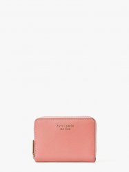 Kate Spade | Serene Pink Spencer Zip Cardholder