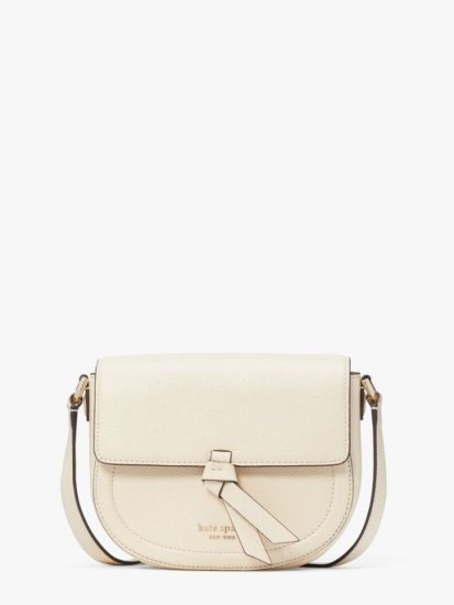 Kate Spade | Milk Glass Knott Medium Saddle Bag - Click Image to Close