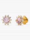 Kate Spade | Light Rose. Sunny Stone Halo Studs