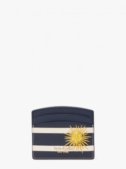 Kate Spade | Blazer Blue Multi Sunkiss Embellished Cardholder - Click Image to Close