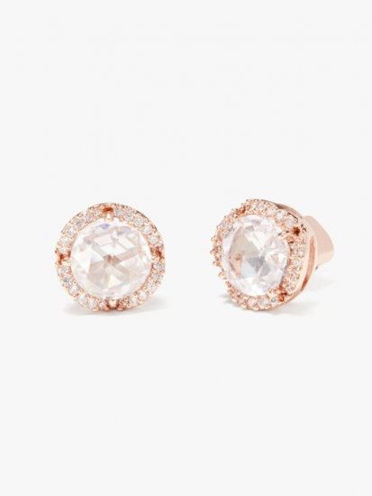 Kate Spade | Clear/Rose Gold That Sparkle Pav - Click Image to Close