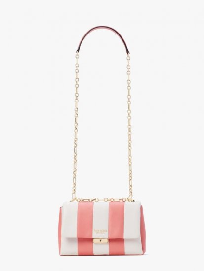 Kate Spade | Garden Rose Multi Carlyle Striped Medium Shoulder Bag - Click Image to Close