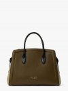 Kate Spade | Duck Green Multi Knott Colorblocked Large Satchel