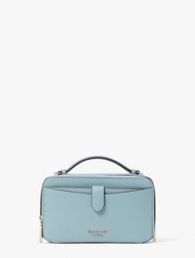 Kate Spade | Agean Teal Hudson Double Zip Crossbody