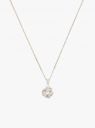 Kate Spade | White Multi Bouquet Toss Rose Pendant