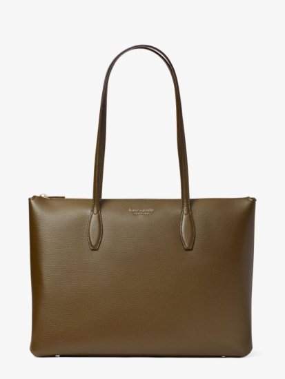 Kate Spade | Duck Green All Day Large Zip-Top Tote - Click Image to Close
