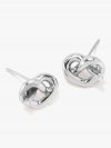 Kate Spade | Silver Loves Me Knot Studs