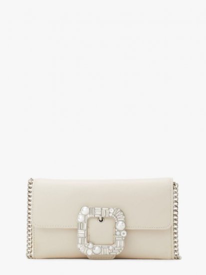 Kate Spade | Ivory/Ivory Bridal Buckle Crossbody - Click Image to Close