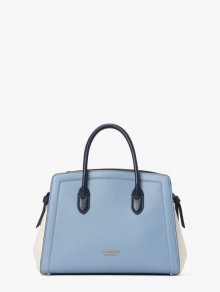 Kate Spade | Duck Green Multi Knott Colorblocked Medium Satchel